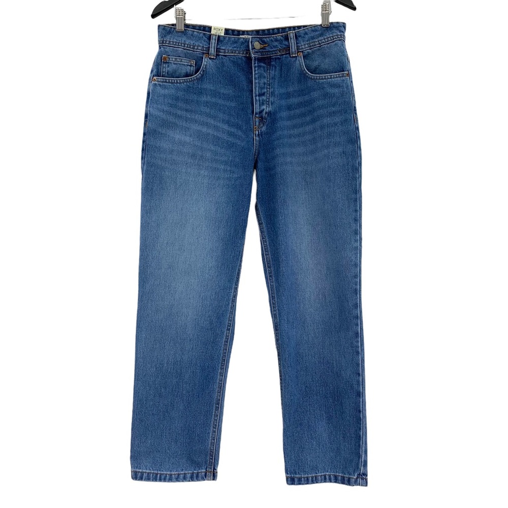 Roxy NWT In A Minute Straight Fit Mid Rise Ankle Jeans, 29